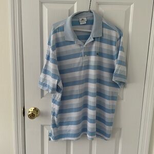 Lacoste Striped Polo Size 7 or XL